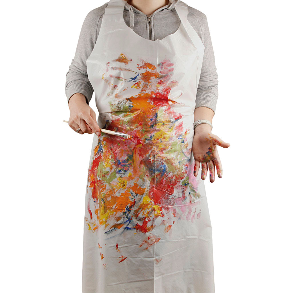 Disposable Aprons, H: 130 cm, W: 80 cm, 100 pc