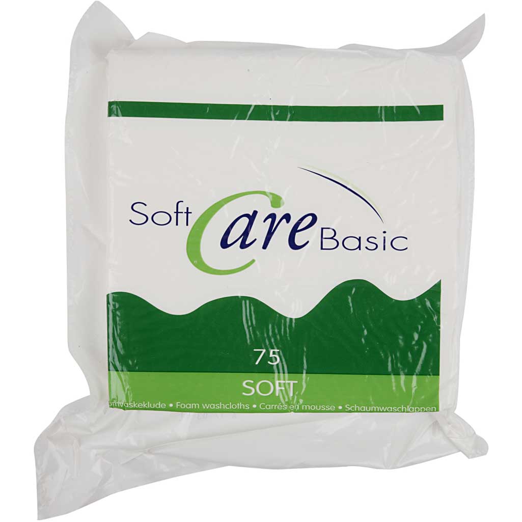 Washcloths, 75 pc