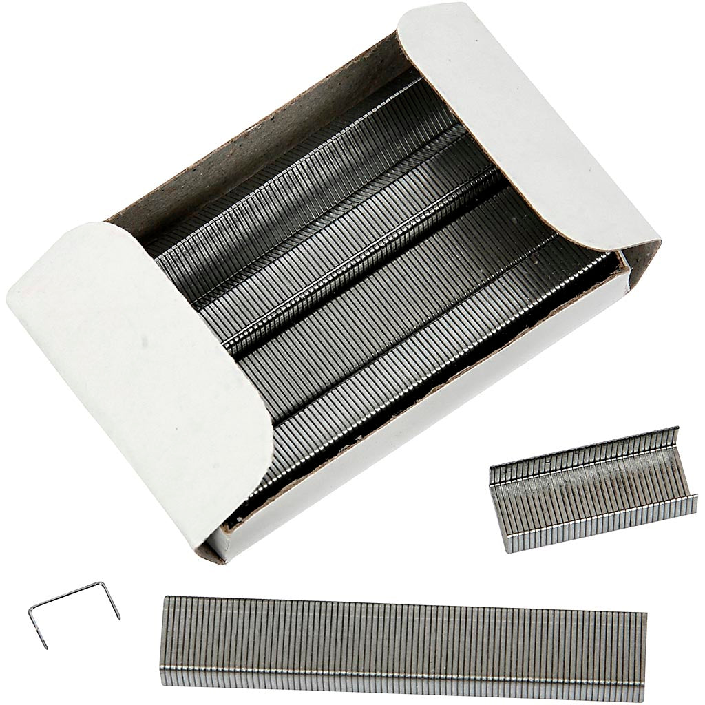 Staples, no. 6/4, W: 6 mm, 10x1000 pc