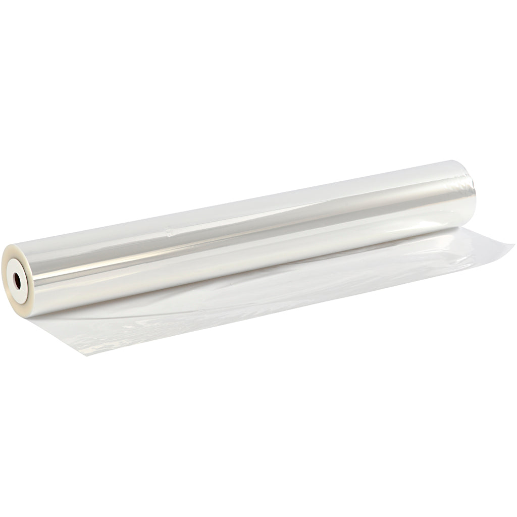 Cellophane, W: 70 cm, thickness 25 my, 200 m/ 1 roll