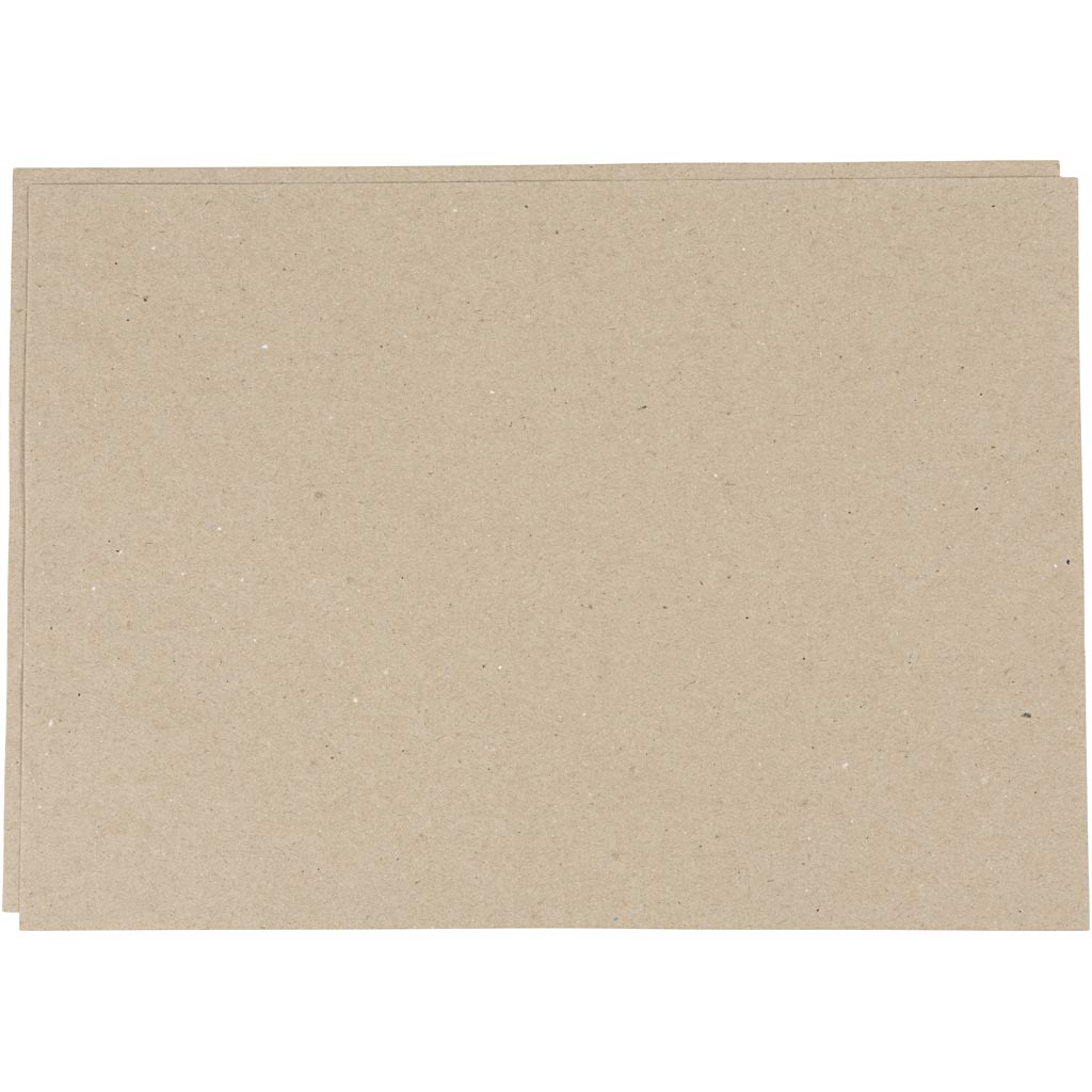 Kraft Paper, A2, sheet 420x594 mm, 135 g, grey brown, 500 sheet