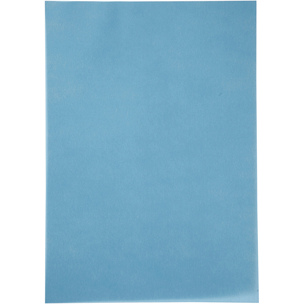Vellum Paper, A4, sheet 210x297 mm, 100 g, blue, 10 sheet
