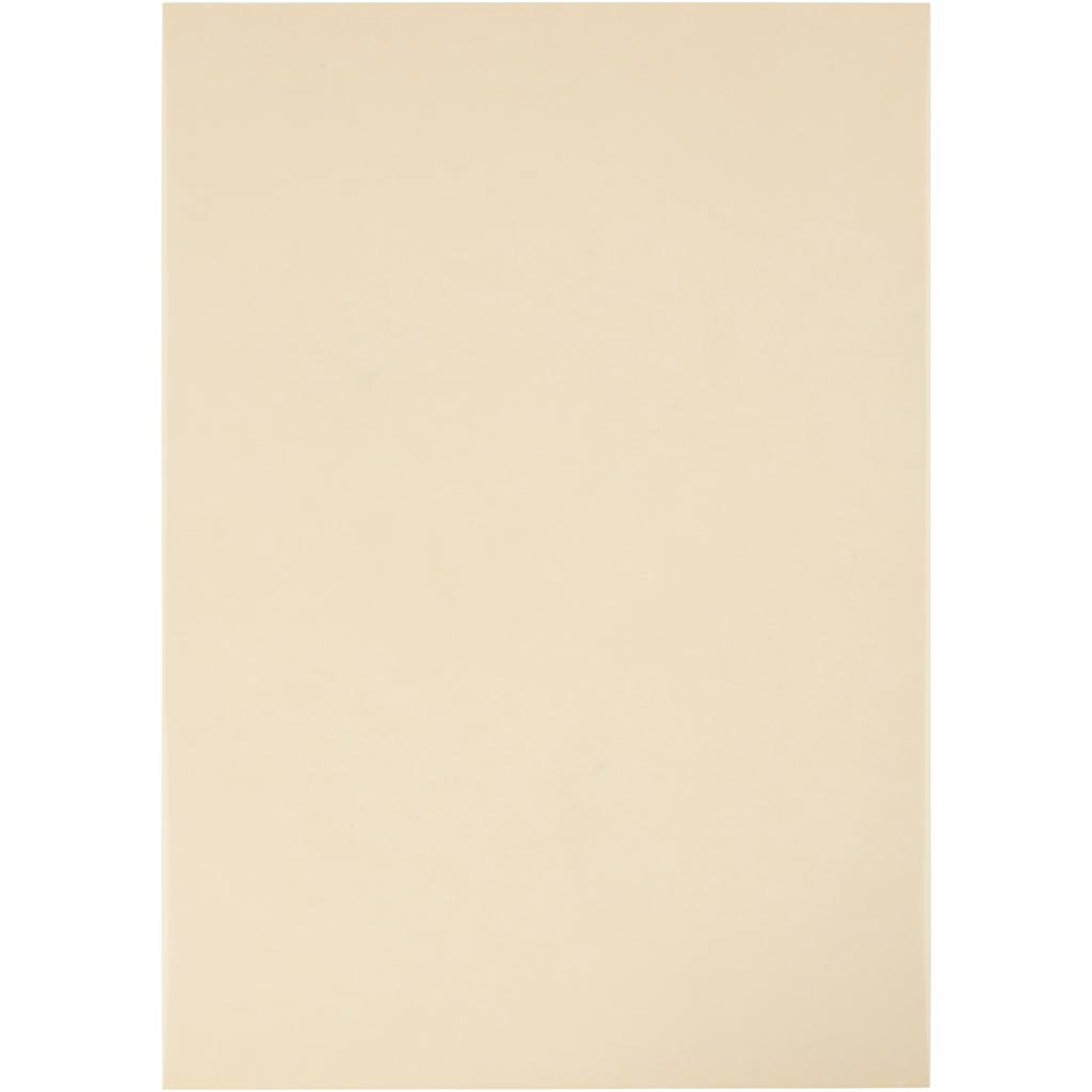 Vellum Paper, A4, sheet 210x297 mm, 100 g, natural, 10 sheet
