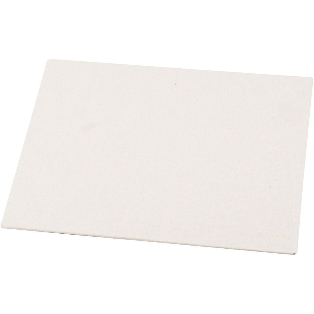 Canvas Panel, A4, size 21x29,7 cm, thickness 3 mm, 280 g, white