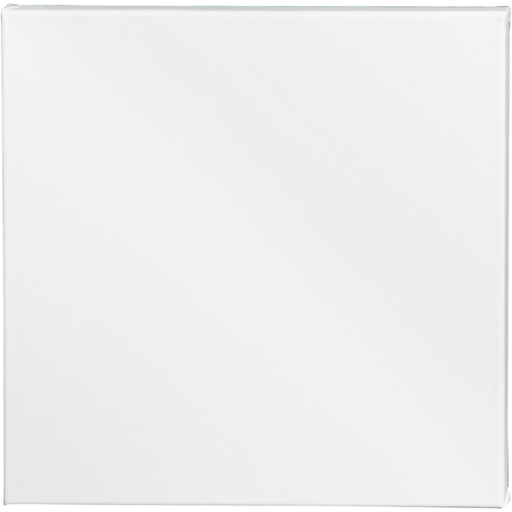 Canvas, D. 1.6 cm, size 40x40 cm, 360 g, white