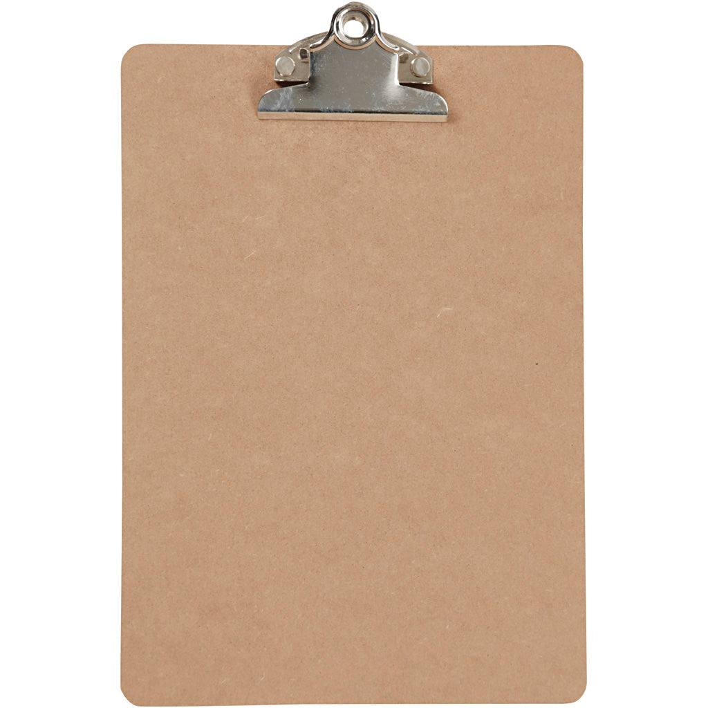 Clipboard, A5, size 19x27x0,3 cm