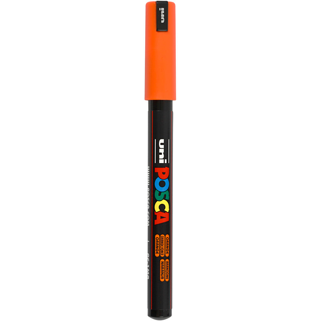 Posca Marker, no. PC-1MR, line 0,7 mm, extra-fine, orange