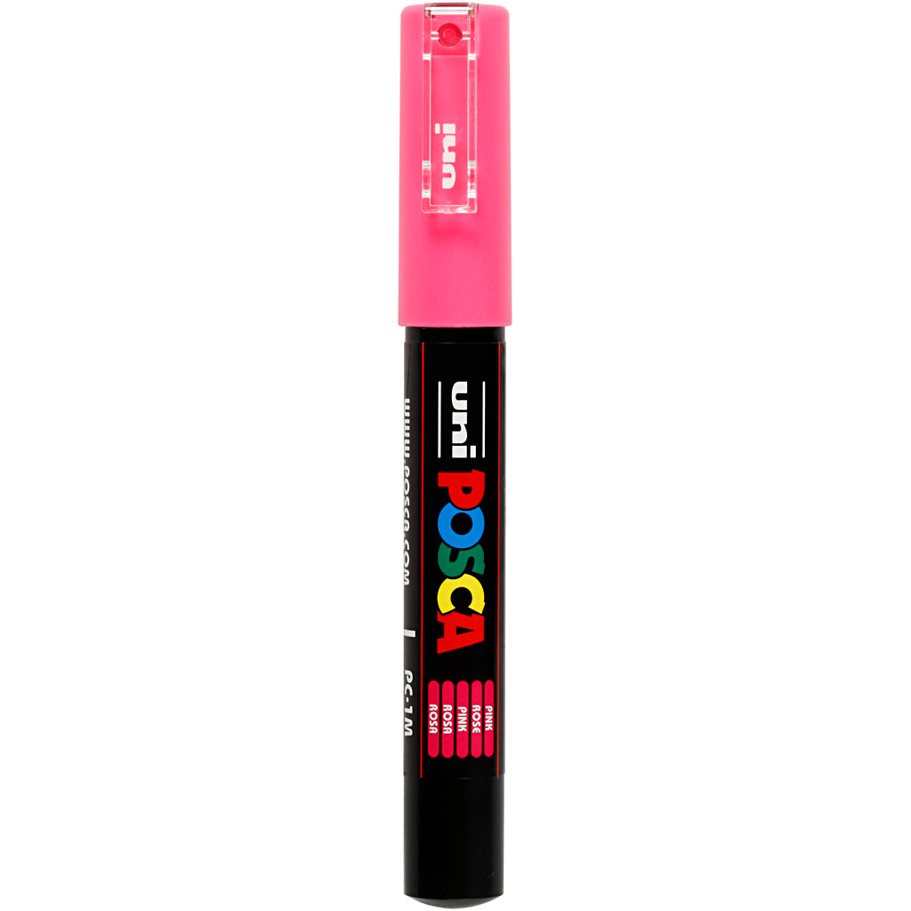 Posca Marker, no. PC-1M, line 0,7 mm, extra-fine, pink
