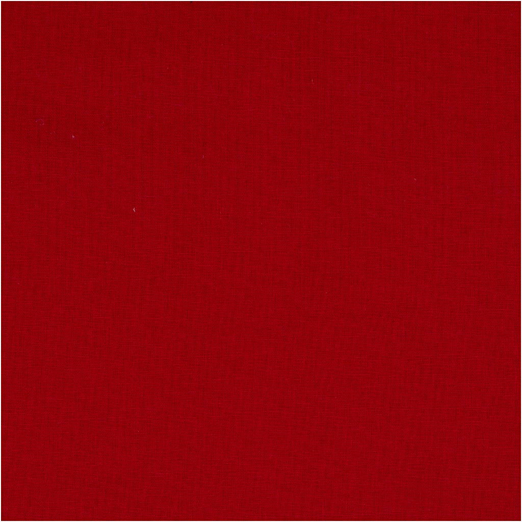Fabric, W: 145 cm, 140 g, red, 10 m/ 1 roll