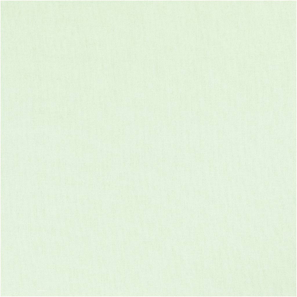 Fabric, W: 145 cm, 140 g, light green, 10 m/ 1 roll
