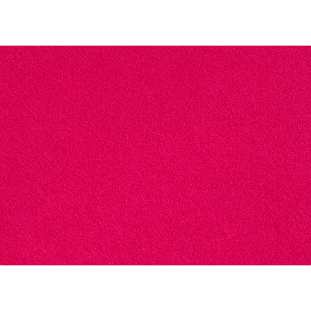 Craft felt, A4, sheet 210x297 mm, thickness 1,5-2 mm, cerise, 10 sheet