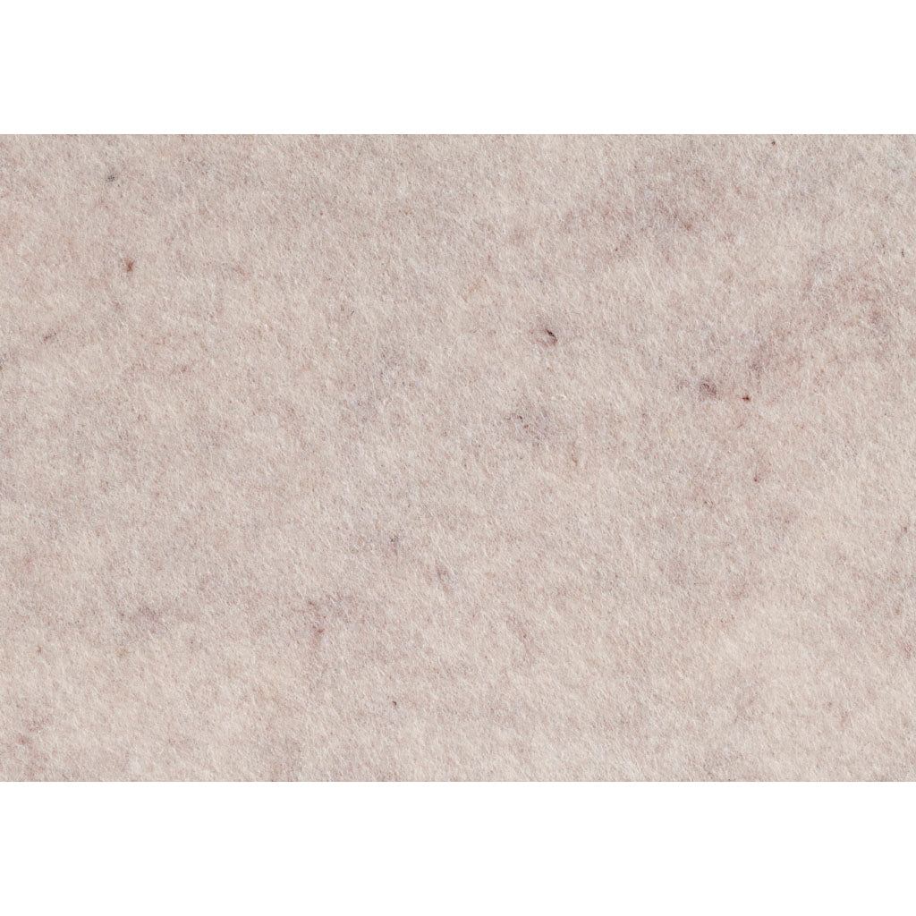 Craft felt, A4, sheet 210x297 mm, thickness 1,5-2 mm, textured, off-white, 10 sheet