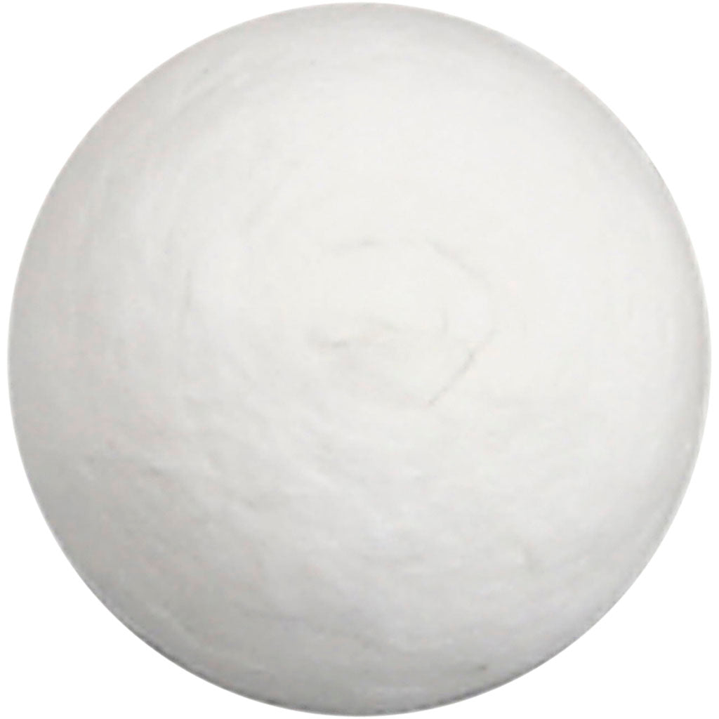 Compressed Cotton Balls, dia. 20 mm, white, 300 pc