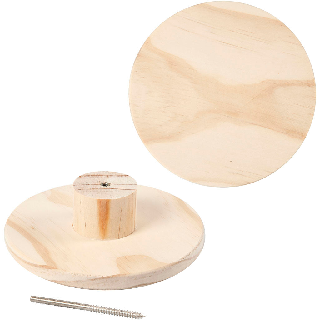 Coat Hook, round, D. 4,5 cm, dia. 15 cm