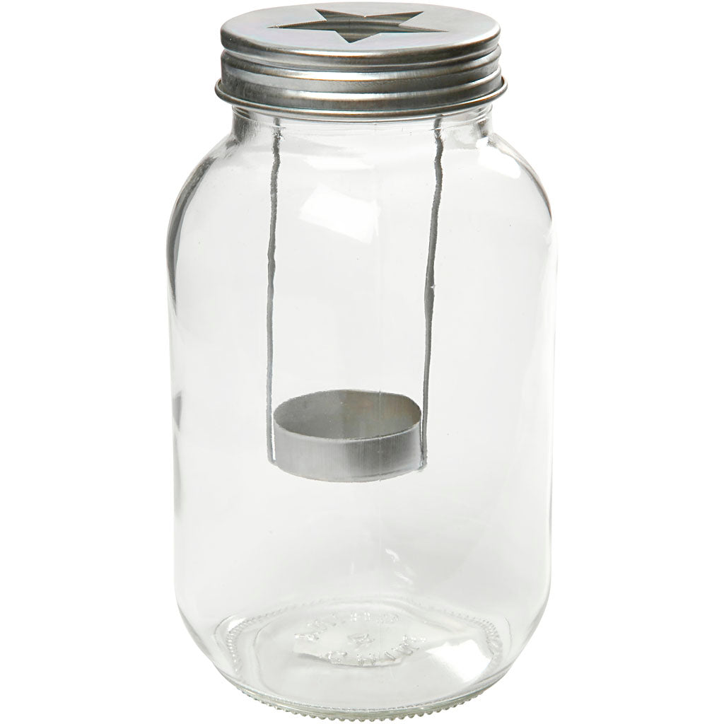 Lantern, H: 18 cm, dia. 10 cm