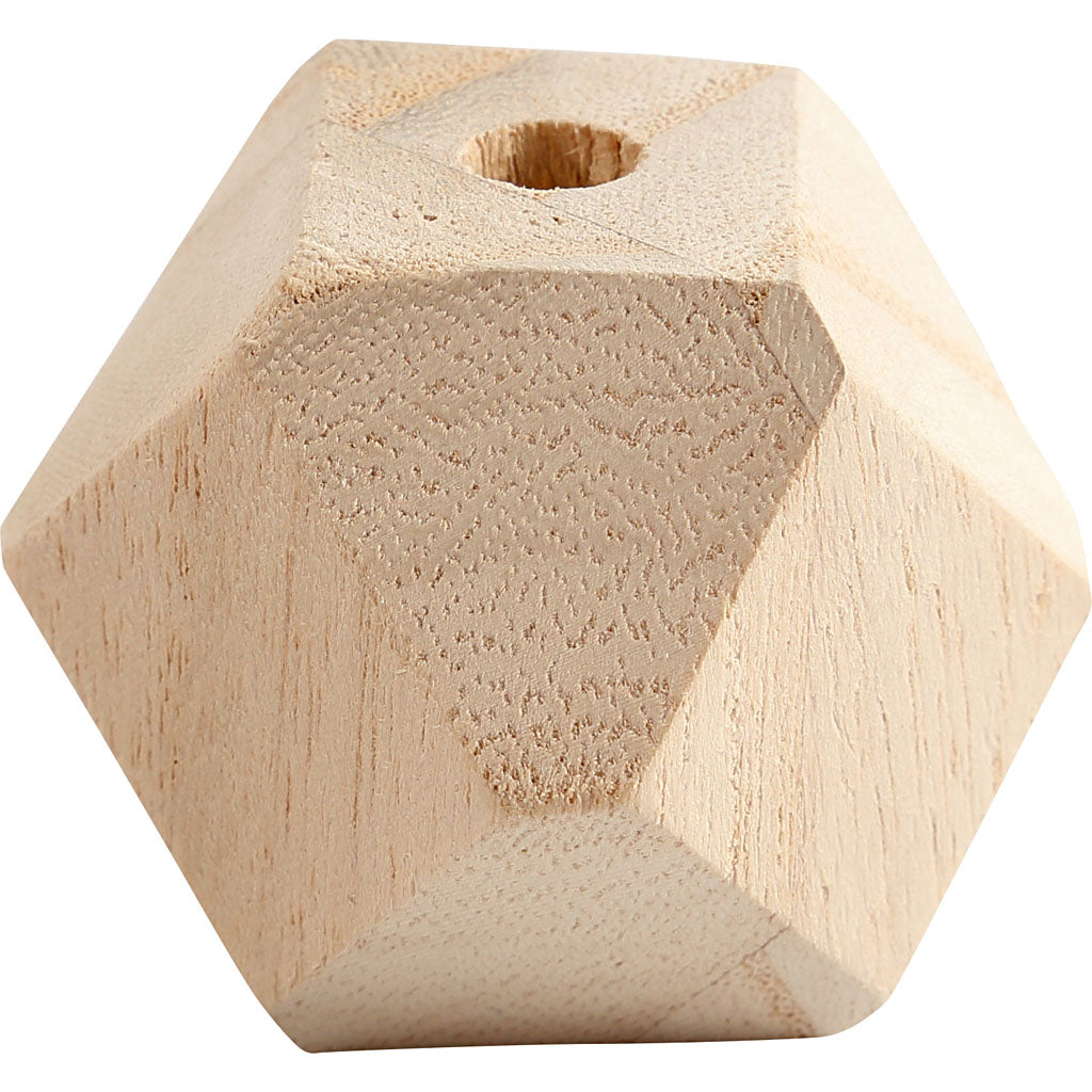 Diamond-Shaped Bead, W: 43 mm, hole size 8 mm