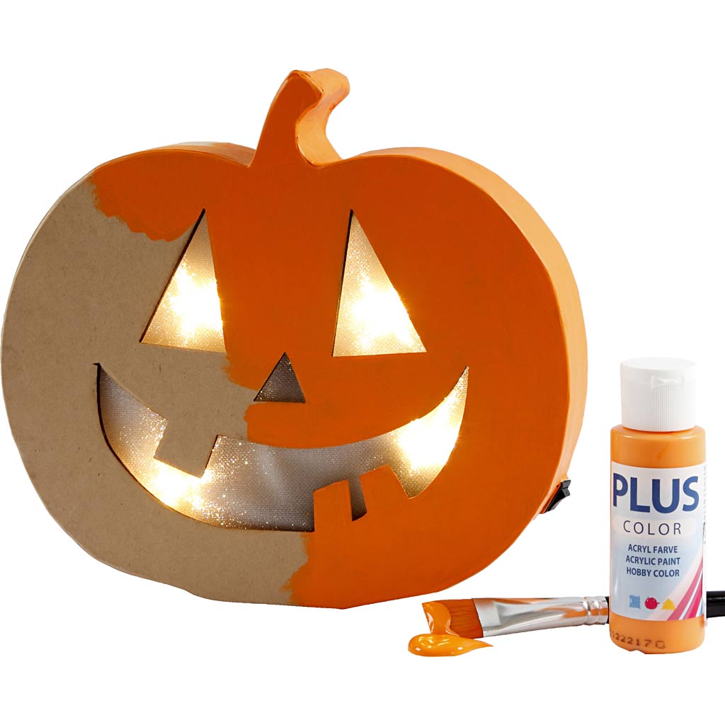 Pumpkin Light, H: 20 cm, D. 4 cm, W: 22 cm