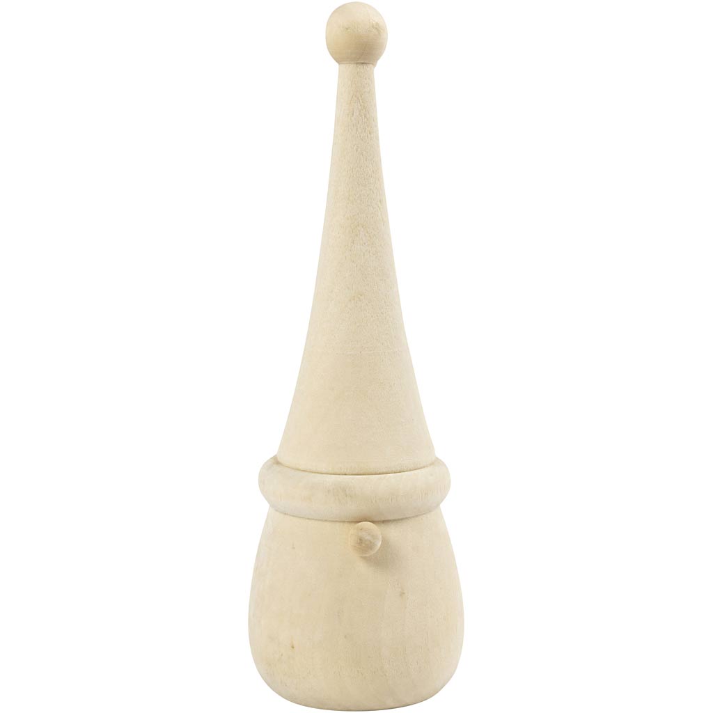 Scandinavian Santa Gnome, H: 16 cm, dia. 6 cm