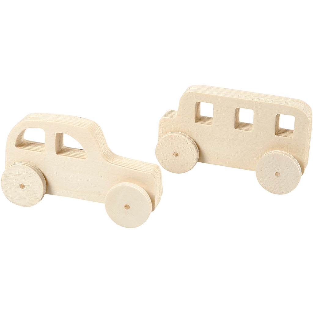 Vehicles, H: 5,6 cm, size 12x3,5x6 cm, 2 pc