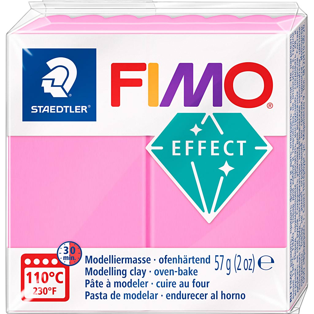 FIMO effect, neon pink, 57 g