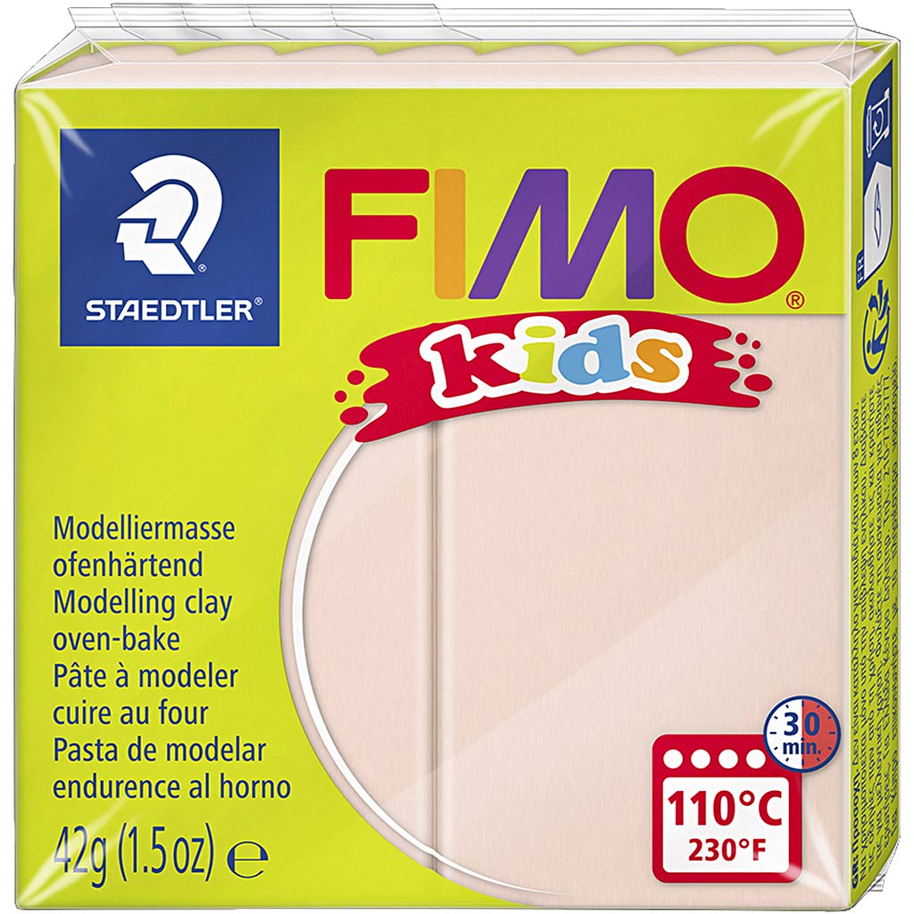 FIMO® Kids Clay, light beige, 42 g