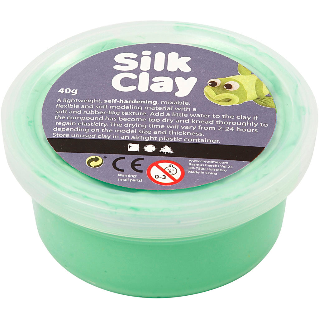 Silk Clay®, light green, 40 g/ 1 tub