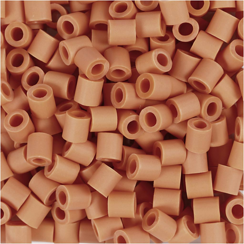 NABBI BioBeads, size 5x5 mm, hole size 2.5 mm, medium, orange, 1000 pc