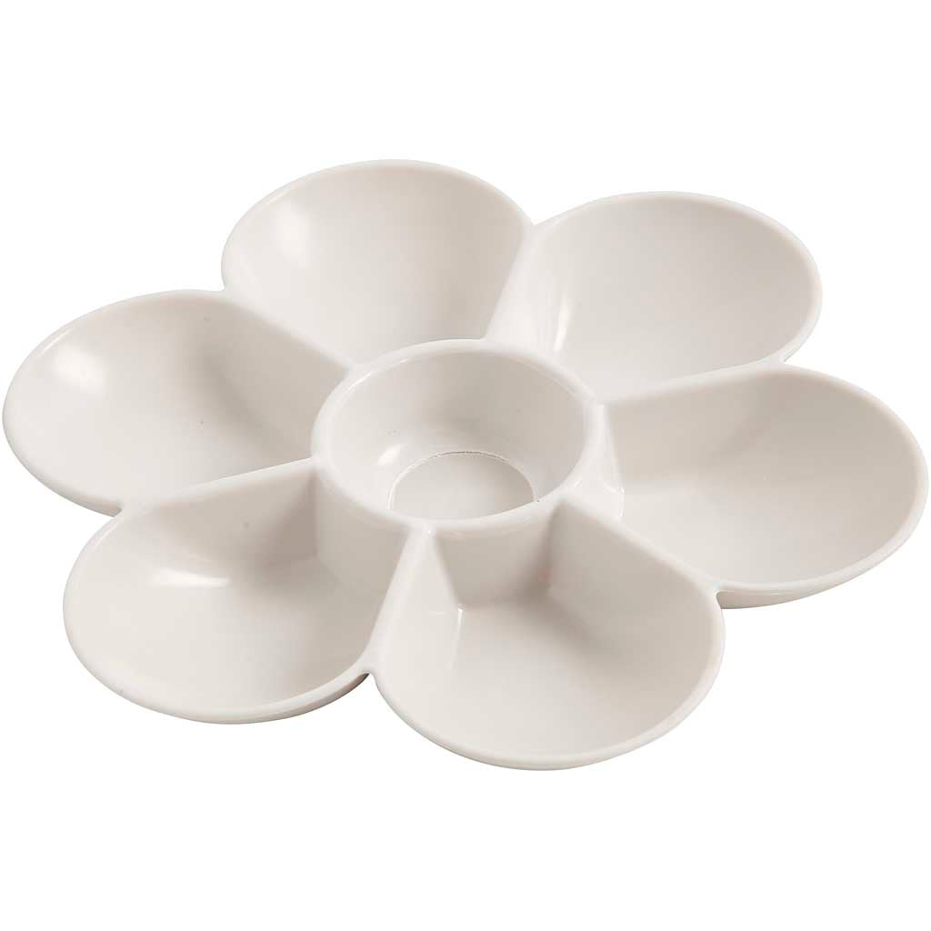 Palette, dia. 17,5 cm, white