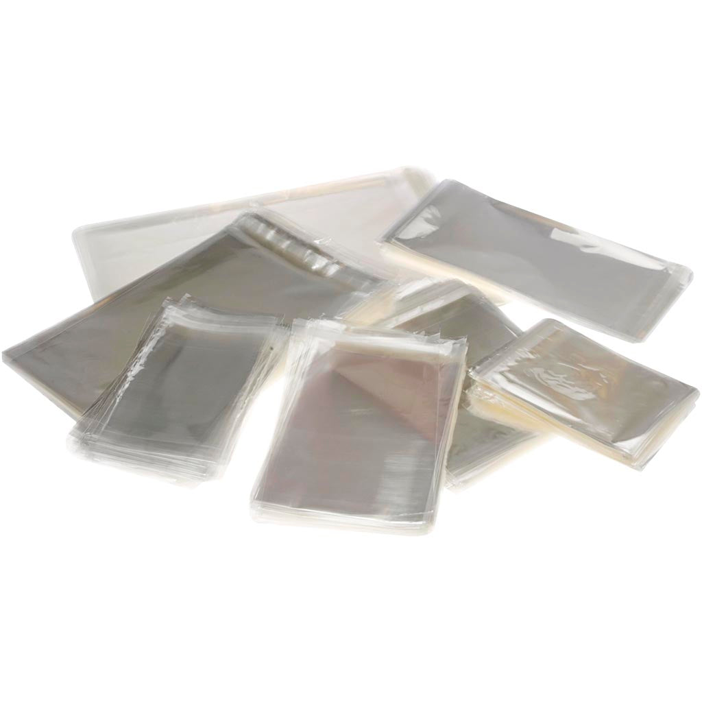 Cellophane Bag, H: 12,9-31,2 cm, W: 9,7-22,5 cm, thickness 25 my, 1400 pc