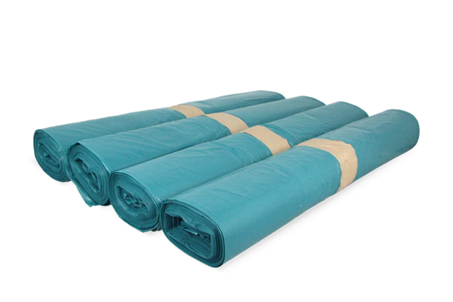 Garbage bags 120 liter 90x110cm 10 Rolls with 25 bags blue (250 bags)