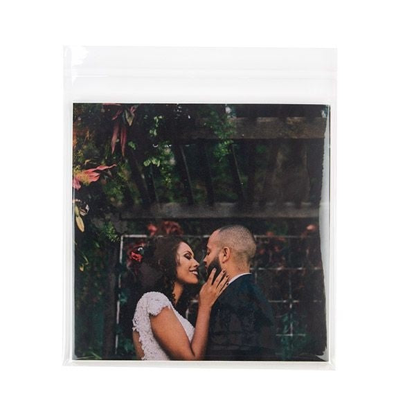 Plastic Bags 16.4x15.9cm Transparent Peel and Seal