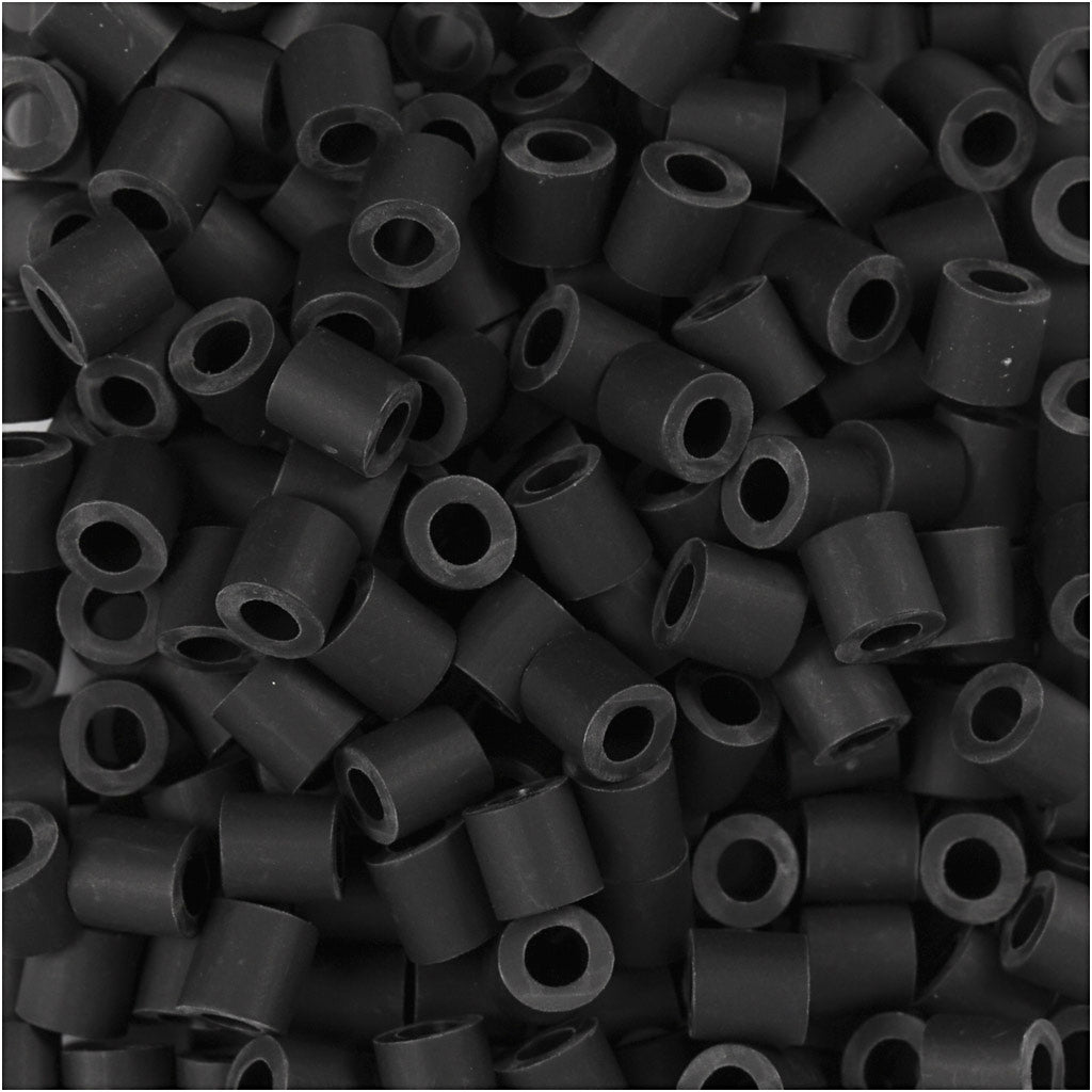 NABBI BioBeads, size 5x5 mm, hole size 2.5 mm, medium, black, 3000 pc