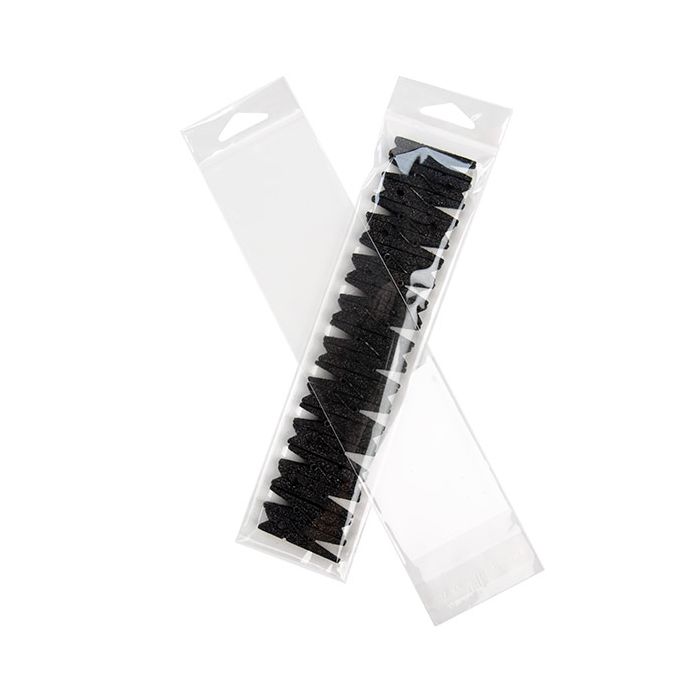 Headerbags 6.2x23.3cm Reclosable and Crystal Clear