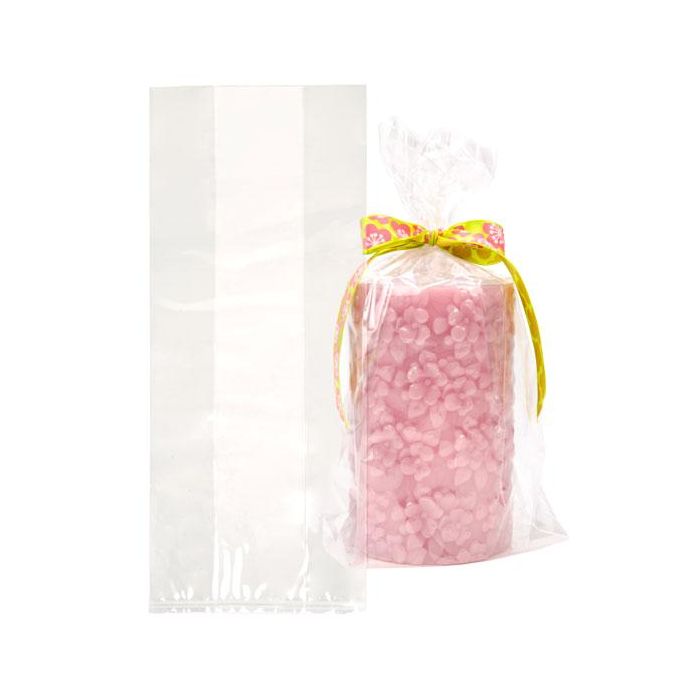 Plastic Bags 12.5x7x30cm with side gusset