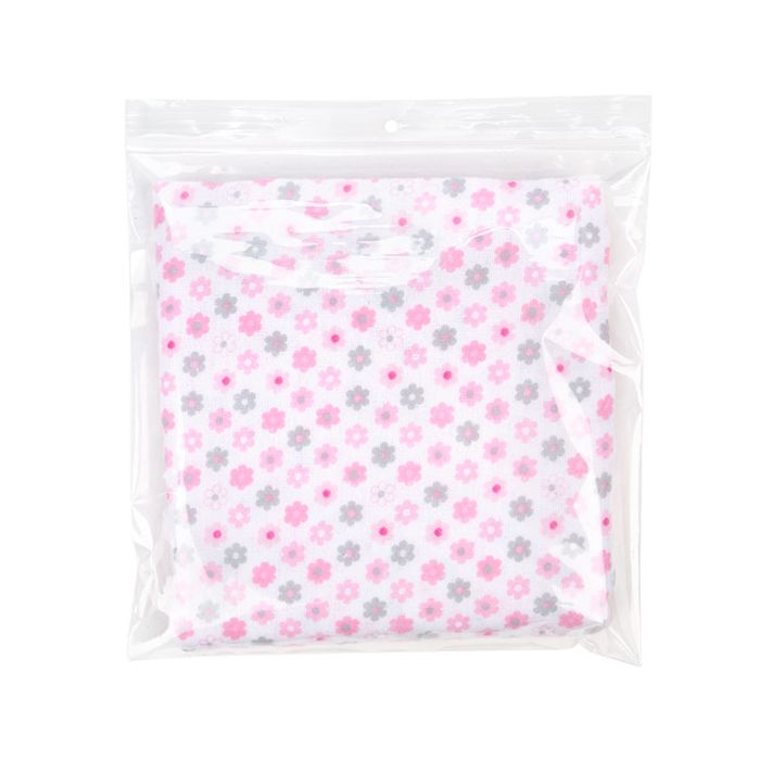 Grip Seal Bags with Hang hole 21.5x21.5cm Crystal Clear PP 50 micron