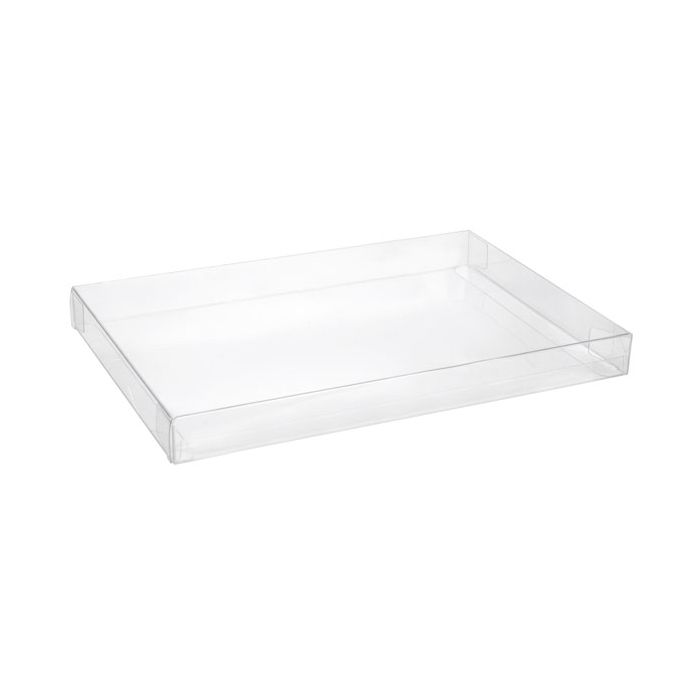 Plastic Gift Boxes 18.7x2.5x26.8cm Crystal Clear