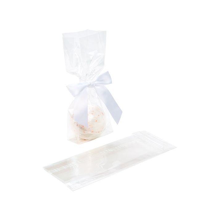 Block Bottom Bags Super Clear 7.6x3.2x21cm