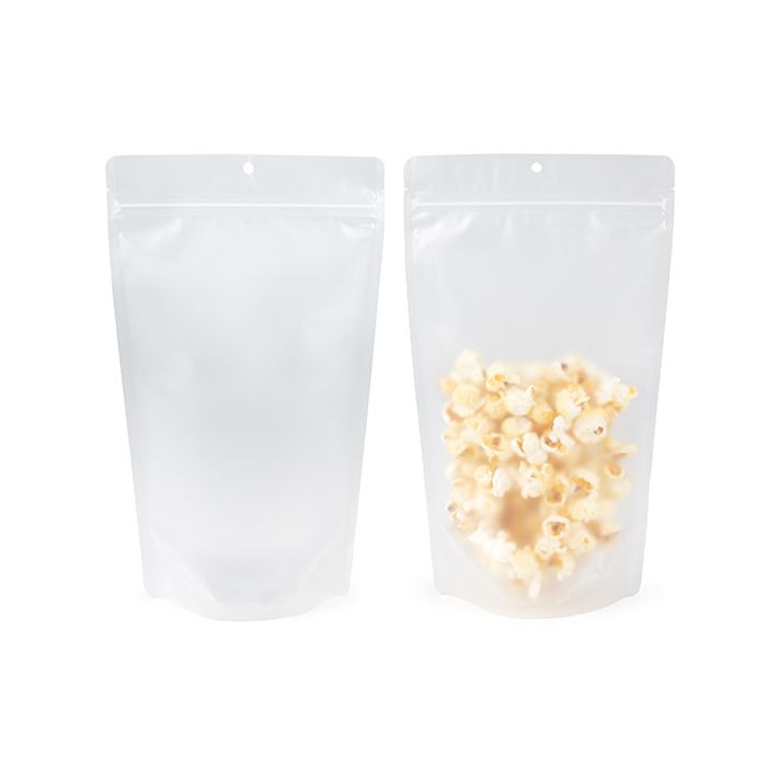 Stand Up Pouch Frosted w/ RETAIN™ 17.1x8.9x28.6 cm