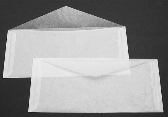 Glassine Paper Envelopes 24x10.5cm