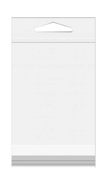 Headerbags 10.8x13.7cm Reclosable and Crystal Clear