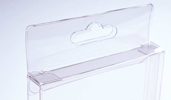 Plastic Gift Boxes 13.7x2.5x18.8cm with Hanger part