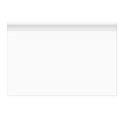 Plastic Bags 25.7x11.9cm Transparent Peel and Seal