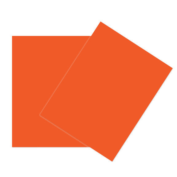Cards Orange 21.6x27.9cm