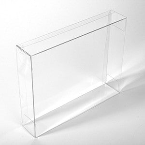 Plastic Gift Boxes 20.6x5.1x25.6cm Crystal Clear