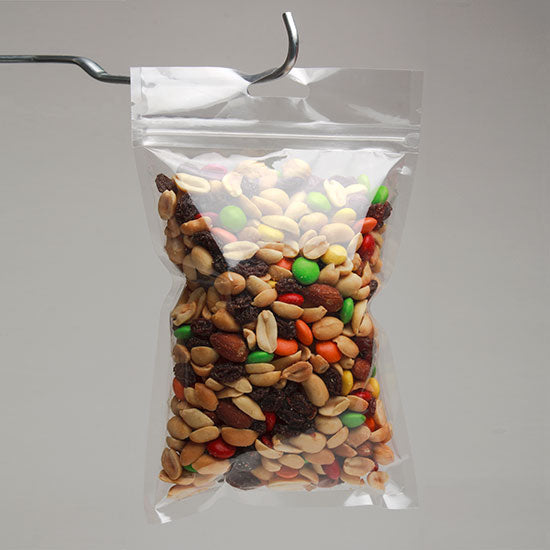 Grip Seal Bags with Euroslot 12.7x17.8cm laminated