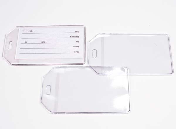 Luggage label Sleeves 7x10.5 cm