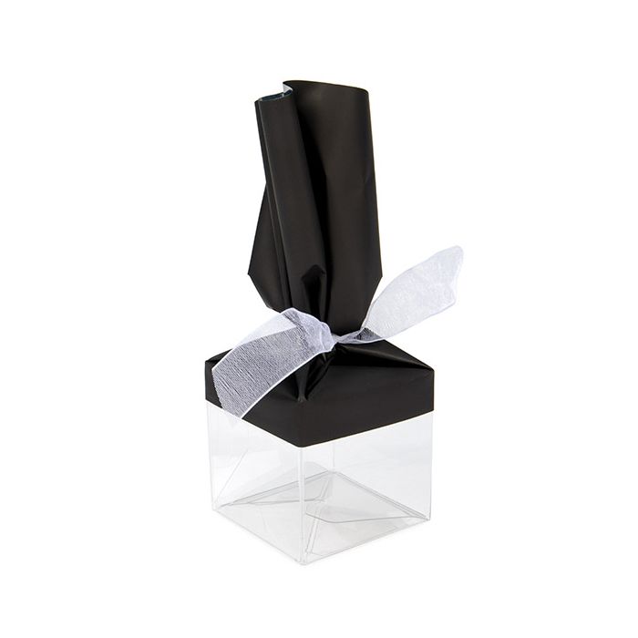 Foil Topper Metallic Matte Black 12,7x22,9 cm