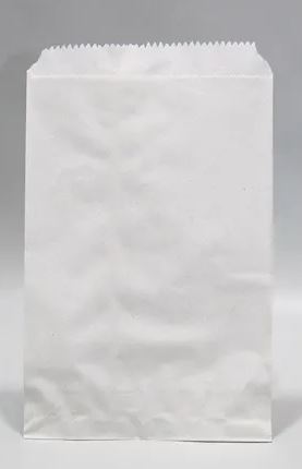 Paper Bags White 35grs 12x18cm Cellulose
