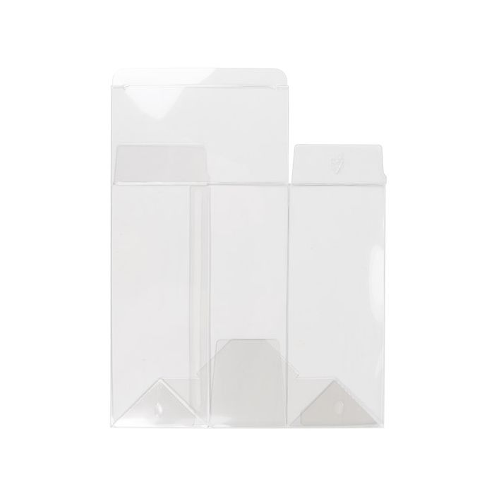 rPET Crystal Clear Pop & Lock Box 13.7x7.6x18.7 cm