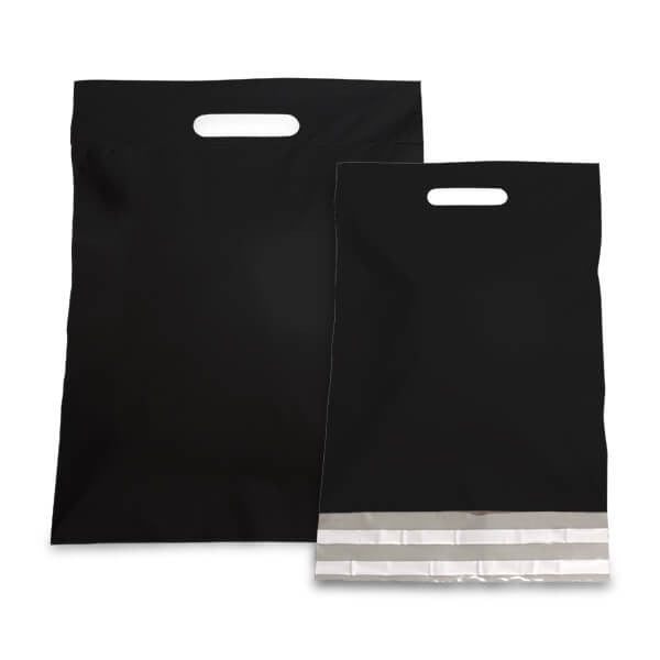 Plastic Mailing Bags 45x56+7cm Black (250 pcs)